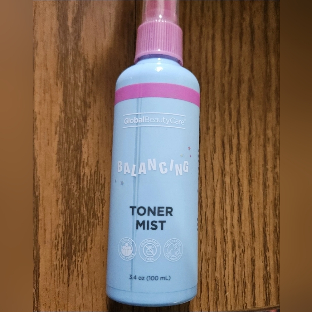 Global Beauty Care Balancing Toner Mist 3.4 oz. New.